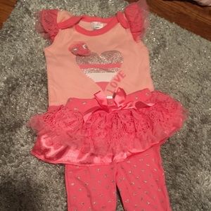 onesie with leggings 0-3 months